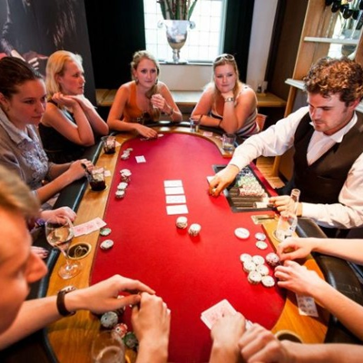 Pokertafel huren - Griekspoor Feestverhuur