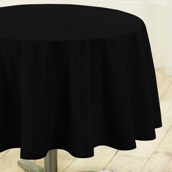 Beperkingen Trekker Om toevlucht te zoeken Tafelkleed zwart voor Ronde tafel huren